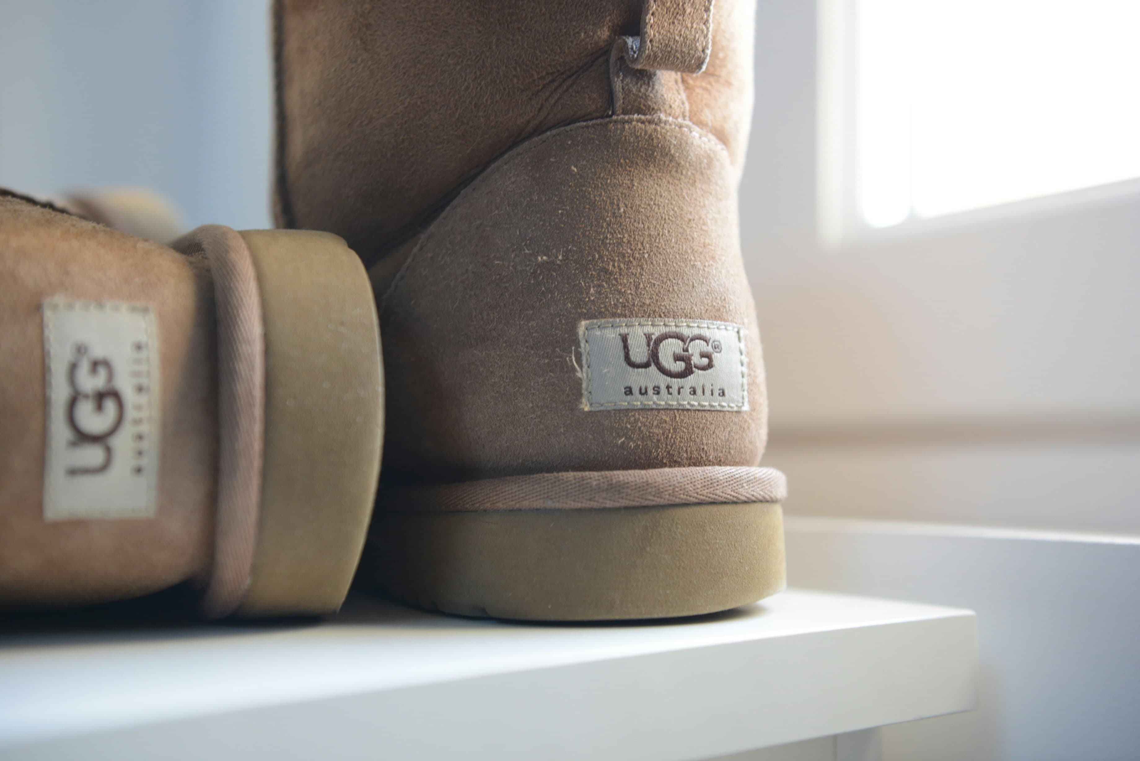 A pair of UGG boots